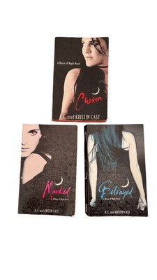 3 Books Series Kristin Cast PC Cast