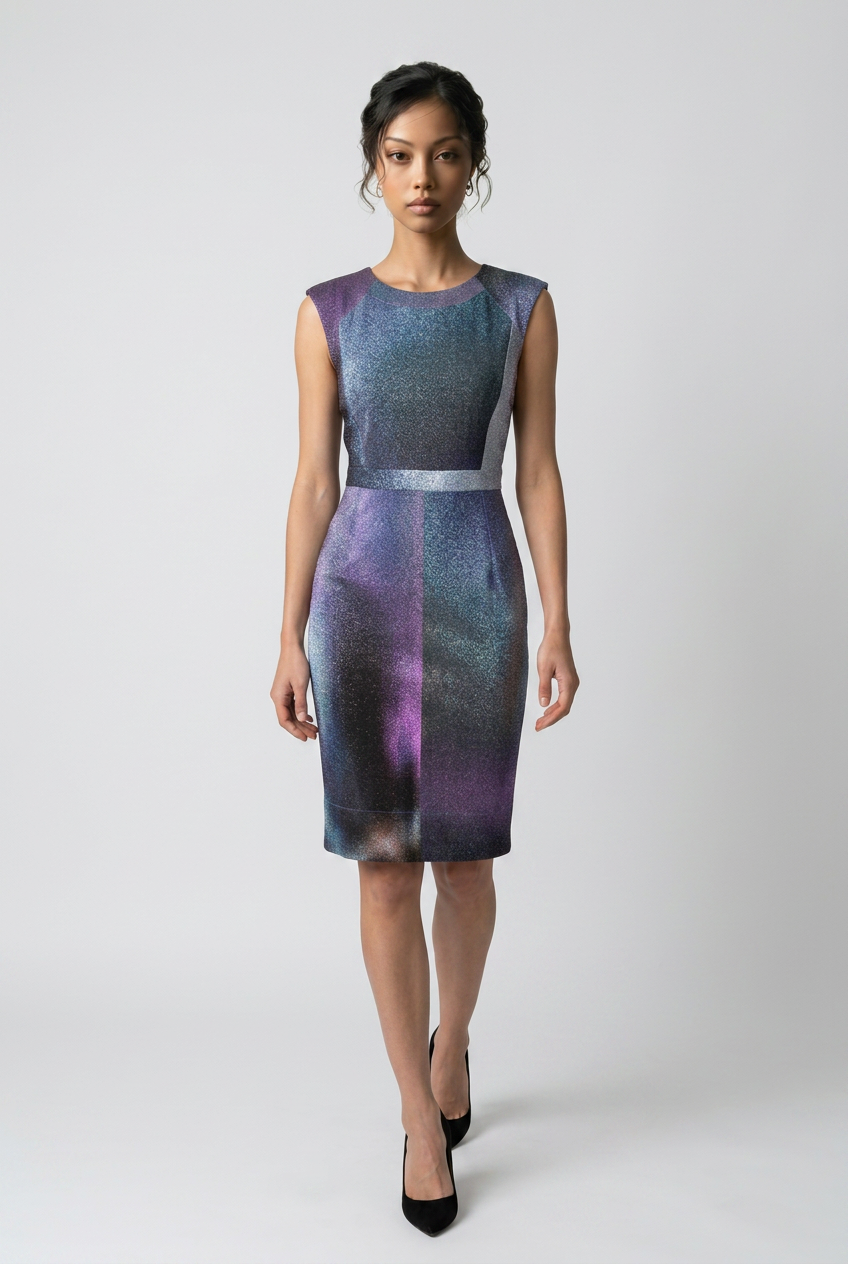 Lisa Ho Galaxy Sheath Dress – Size 10 – From the Lisa Ho Archive