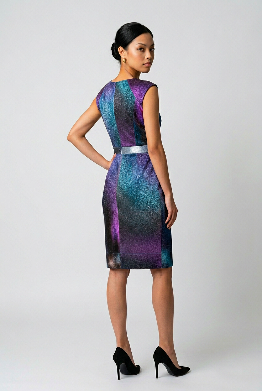 Lisa Ho Galaxy Sheath Dress – Size 10 – From the Lisa Ho Archive