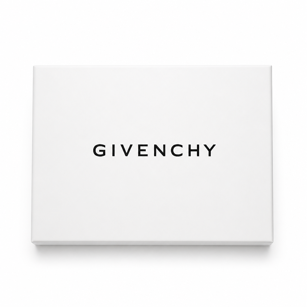 Givenchy Monogram Wallet – Brown Canvas & Leather | Gold Hardware | Luxury Designer Wallet
