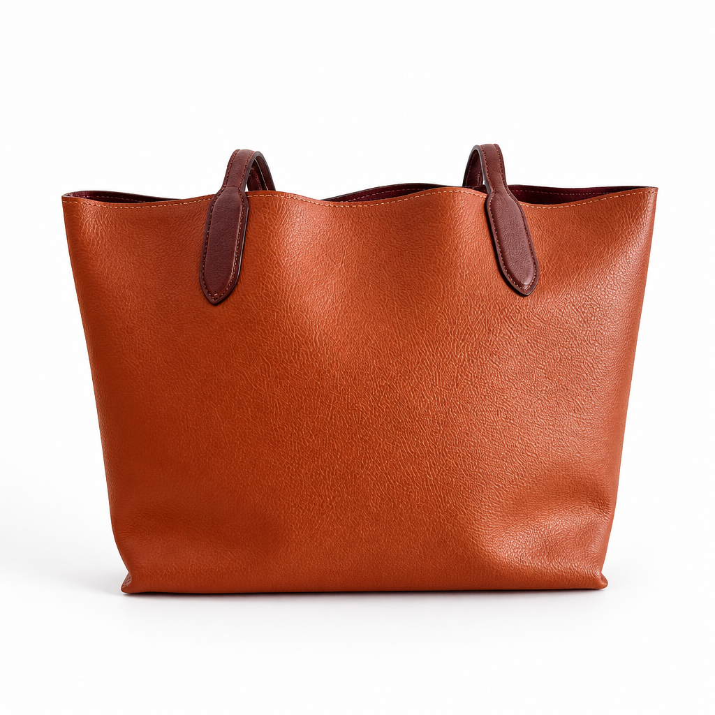 Coach  Willow Tote Bag – Tan/Brown | Top Handle |Genuine Leather