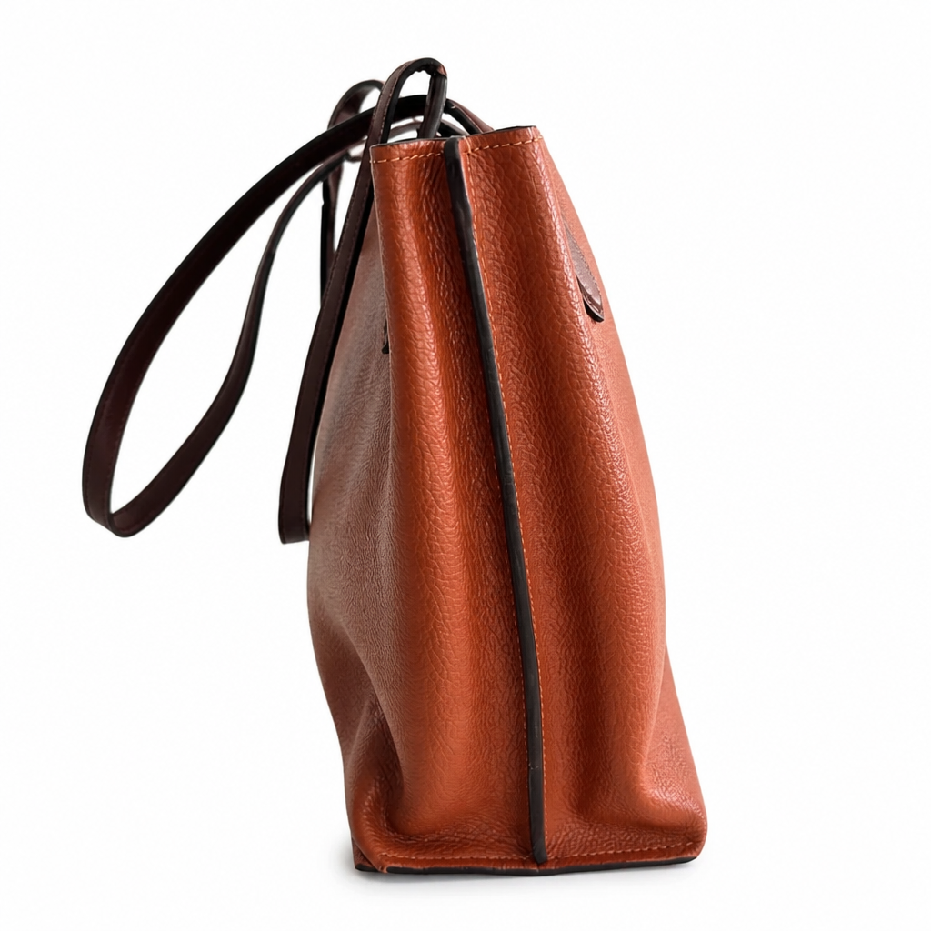 Coach  Willow Tote Bag – Tan/Brown | Top Handle |Genuine Leather