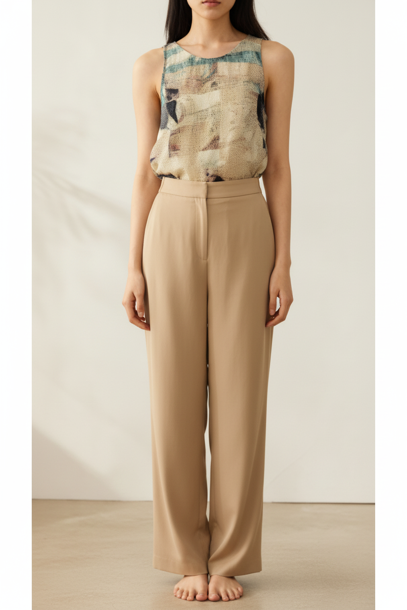 Lisa Ho Graphic Print Top – Size 8, Pre-Loved Designer Fashion at Coco &amp; Louis