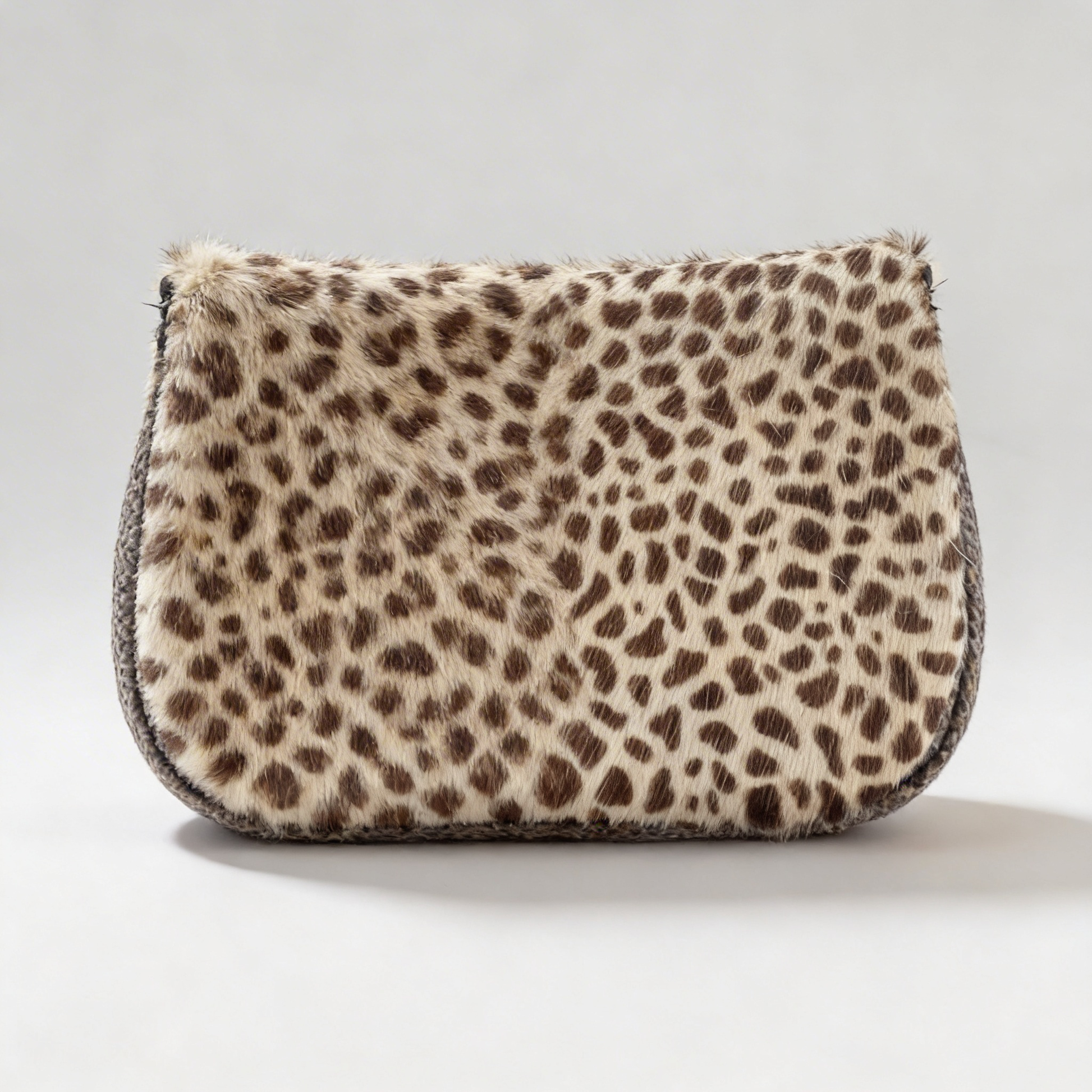 Christian Dior Malice Leopard Pony Hair Clutch Bag Vintage Dior Cheetah Bag