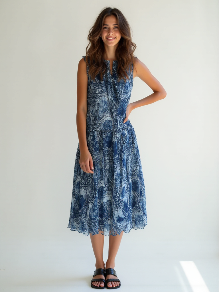 Karen Walker Runaway Stamps Dress size 8