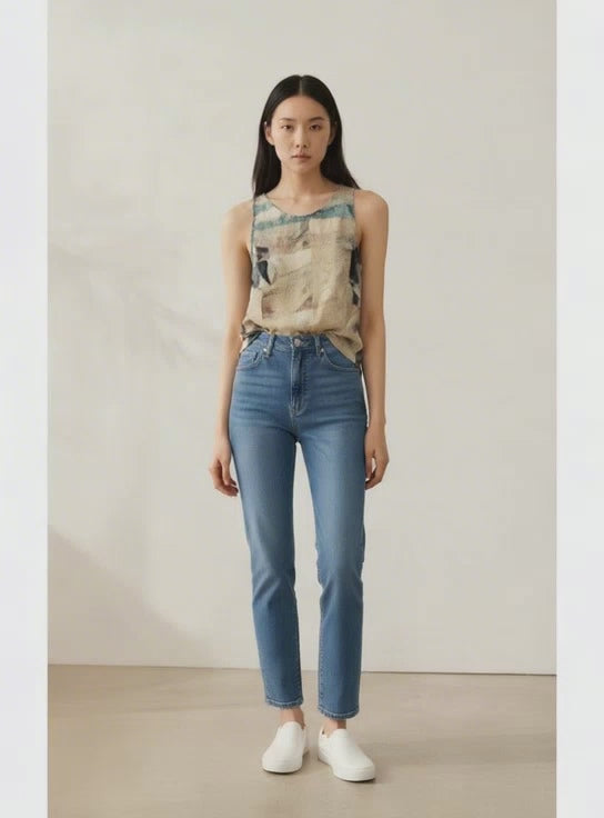 Lisa Ho Graphic Print Top – Size 8, Pre-Loved Designer Fashion at Coco &amp; Louis